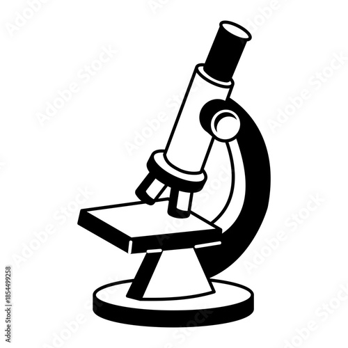 A glyph style illustration representing nano chip