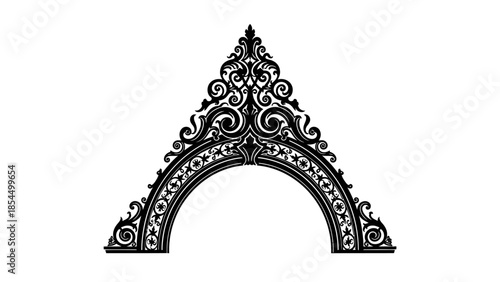 golden gate in the black