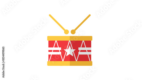 Red Drum with White Star.