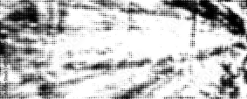 Subtle halftone vector texture overlay. Monochrome abstract splattered background.