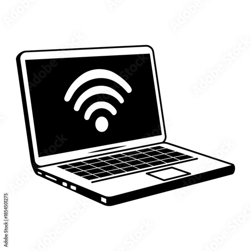 A doodle style illustration depicting a cordless phone