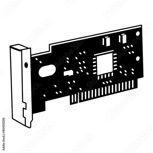 A doodle style illustration depicting an intercom speaker