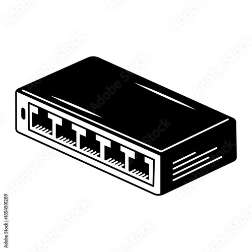 A doodle style illustration depicting an intercom speaker