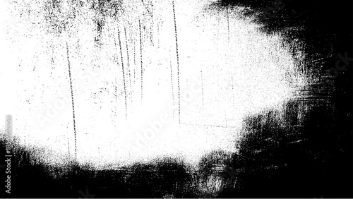 Distressed black texture. Vector design.