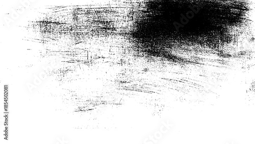 Distressed black texture. Grunge background texture. Vector template.