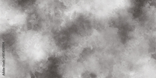 Abstract grayscale watercolor wash, marble texture oil painting on canvas, black white abstract watercolor light gray art background for design, grayscale image shows blended washes of ink and paint.