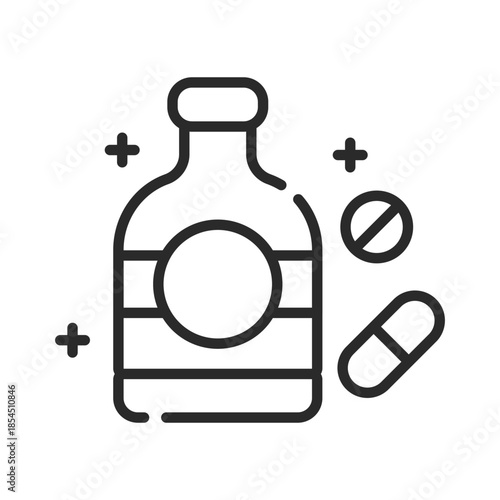 Vitamins and Supplements Icon