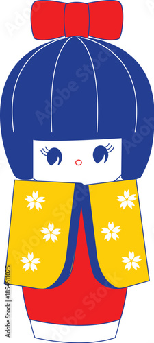 traditional Japanese Kokeshi doll
