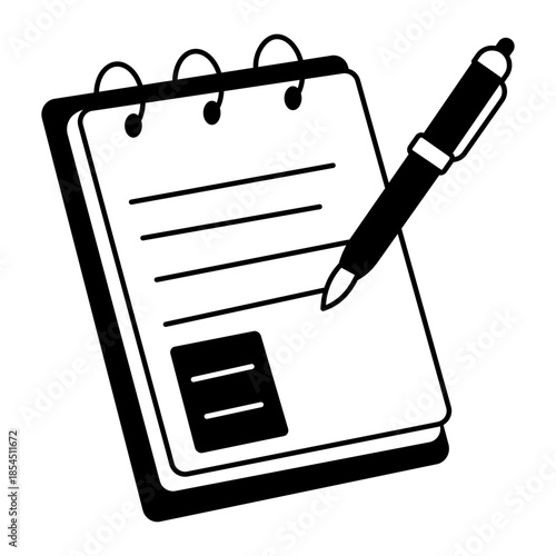 A sketchy style illustration representing blueprint
