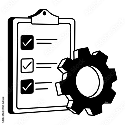 A sketchy style illustration representing blueprint
