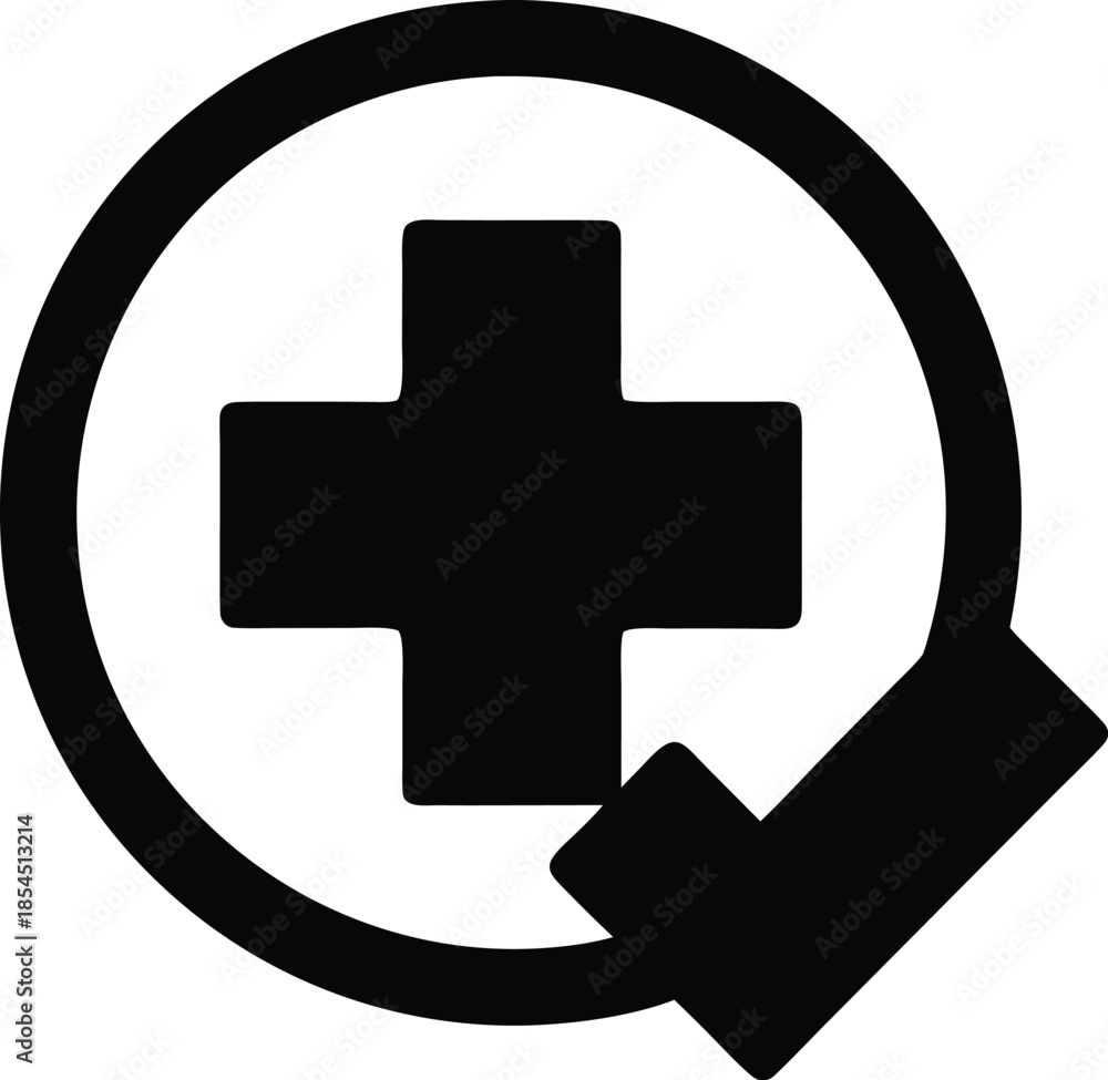 Fototapeta premium health wellness silhouette vector illustration on transparent background
