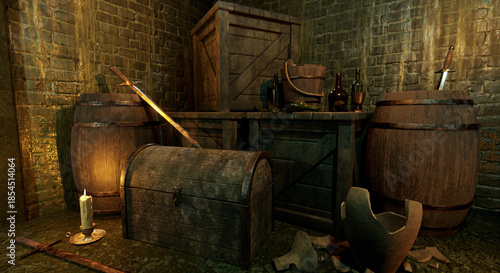 中世の迷宮　古びた記憶と宝箱