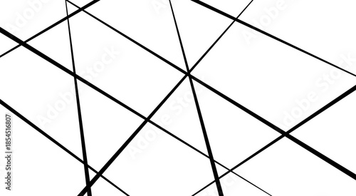 Random chaotic lines abstract geometric patterns of modern design. Random geometric line pattern on a transparent background.
