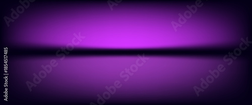 Abstract gradient podium background. Violet, purple and lilac empty 3d studio backdrop. Clean scene for product presentation mockup template. Vector illustration.