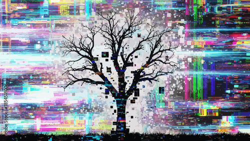 city lights in the night