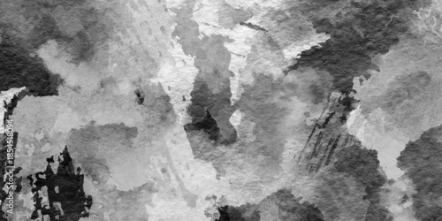  Light old paper background grunge concrete wall, Vintage blank wallpaper white or black watercolor background painting with cloudy distressed texture, elegant white marble texture.