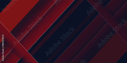 Modern dark red black white line abstract background for presentation design template. Vector illustration for corporate, business, wedding, talks, and beauty contest