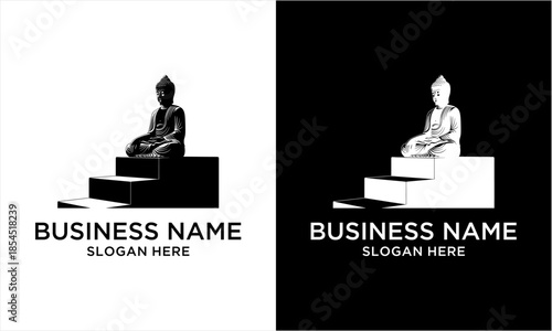 Serene Buddha statue in meditation pose, symbolizing peace and enlightenment.