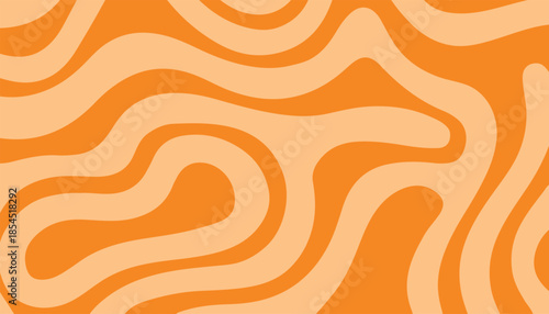 Vector background with colorful and gradient wavy lines pattern, eps10