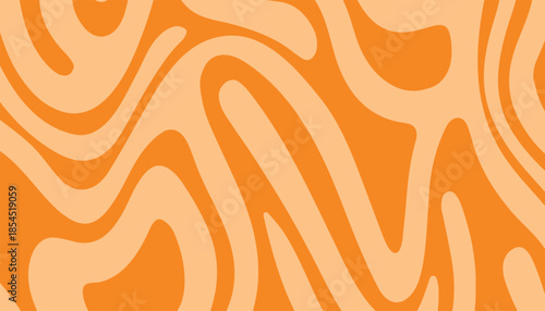 Vector background with colorful and gradient wavy lines pattern, vector illustration