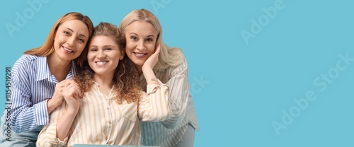 Beautiful women hugging on ...