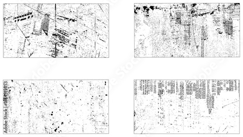 Surface dust and rough dirty wall background concept.  Distress illustration simply place over object to create grunge effect. 