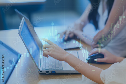 株価チャートの分析　投資イメージ