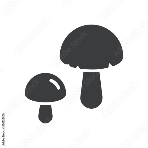 Mushroom, food, healthy icon