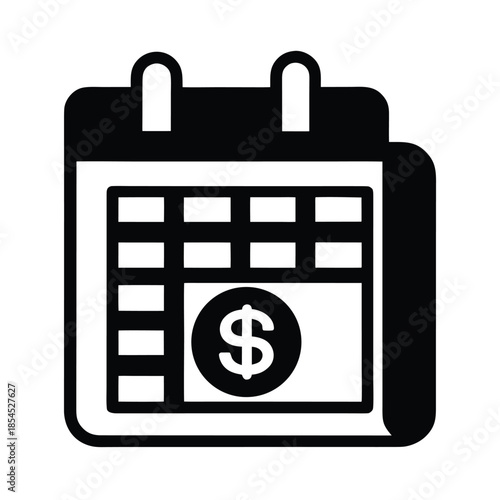 Monthly Budget Planning Icon