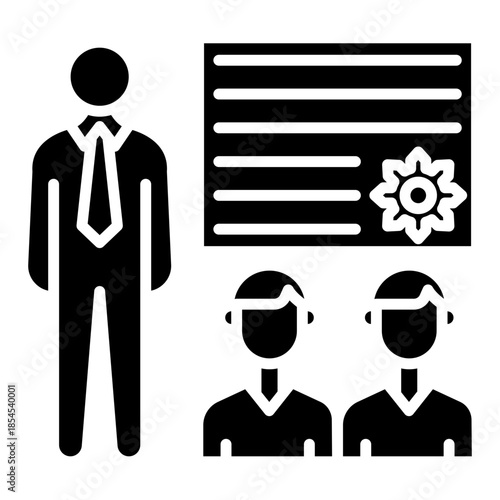 Work Orientation Vector Icon