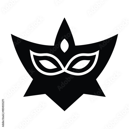 Purim Mask Jewish Festival Background