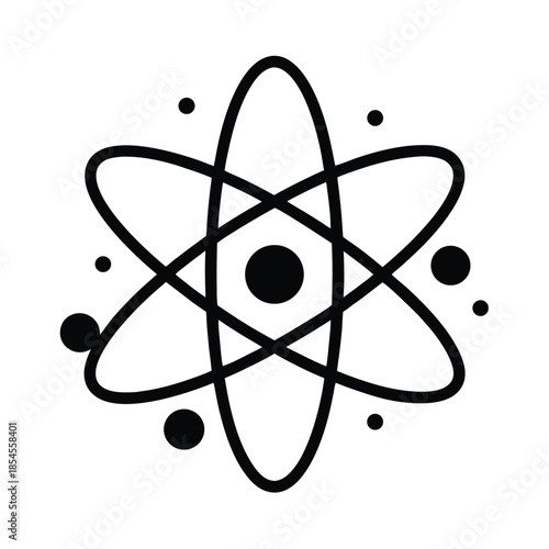 quantum entanglement particles icon