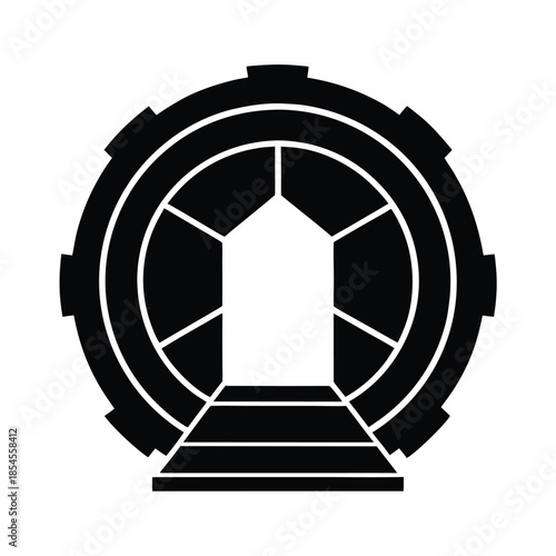 quantum tunnel portal icon