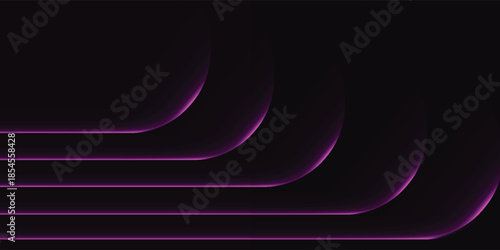 Abstract purple glowing lines on a dark background.