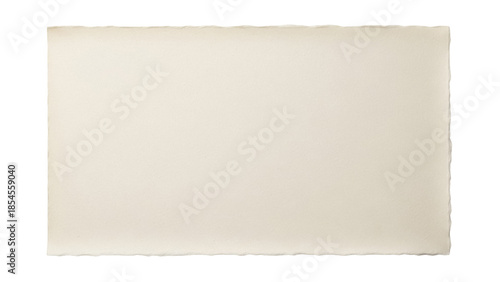 Old paper texture isolated PNG on transparent background, vintage parchment for scrapbooking and design use, antique beige paper