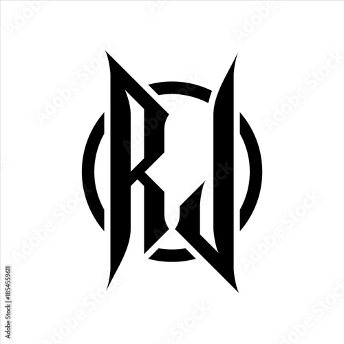 RJ Monogram logo on white background