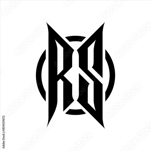 RS Monogram logo on white background