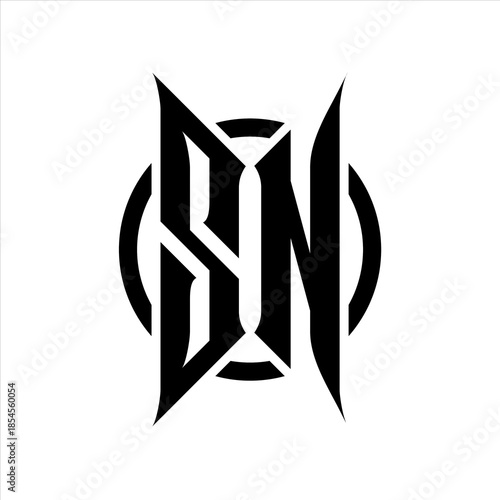 SN Monogram logo on white background
