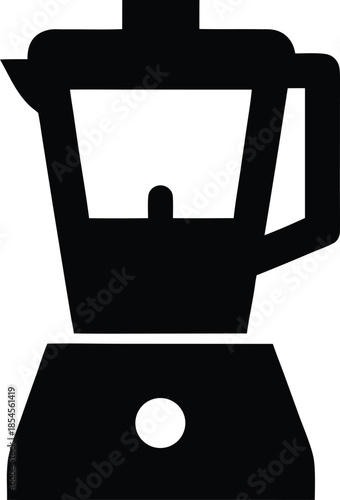 blender silhouette vector illustration on transparent background