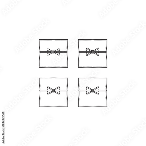 Surgical Drapes line art sterile protection