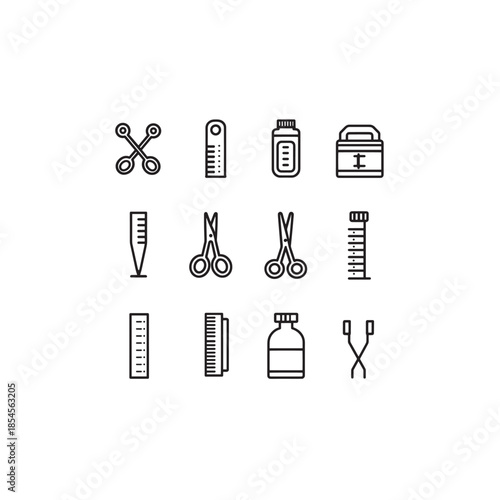 Suture Kit Line Art Healthcare Supplies