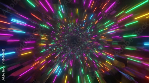 abstract background with colorful lights