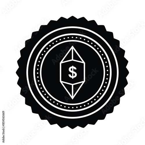 Rare Coin Appraiser Service Icon