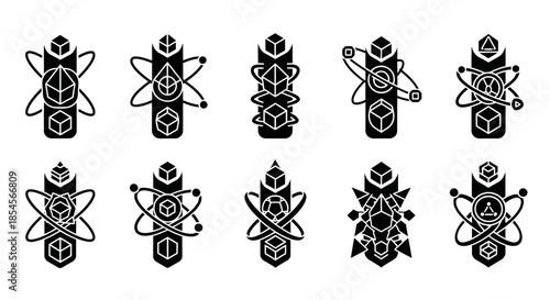 A professional businesswoman works diligently on her laptop in a modern bright office space