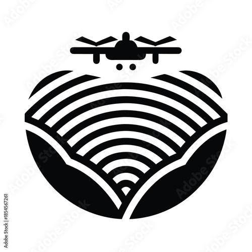 Rice Terrace Drone View