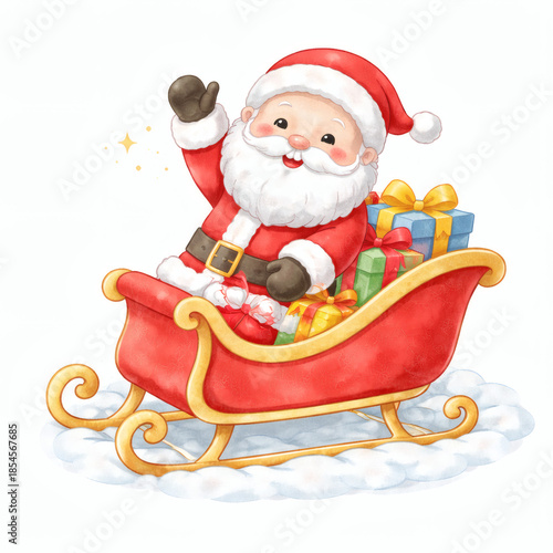 Santa's Joyful Journey: A c...