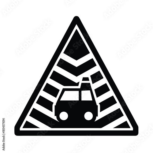 Road Construction Sign Icon