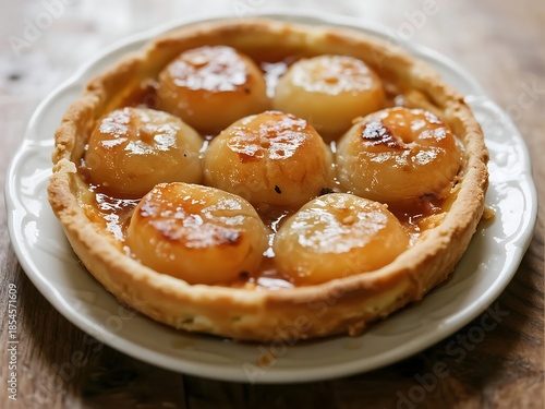 European Cuisine Dishes. Tarte Tatin