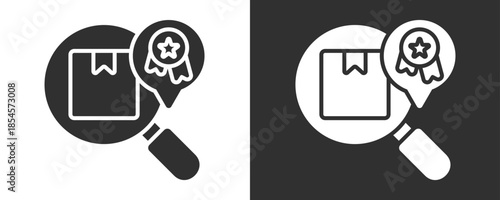Brand Positioning Icon Set Vector Collection Isolated In Black And White