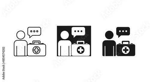 Travel and communication icons - Solid icons vector collection - Vector icon set - Line and glyph solid icon set - Icon vector - Flat Design Icon